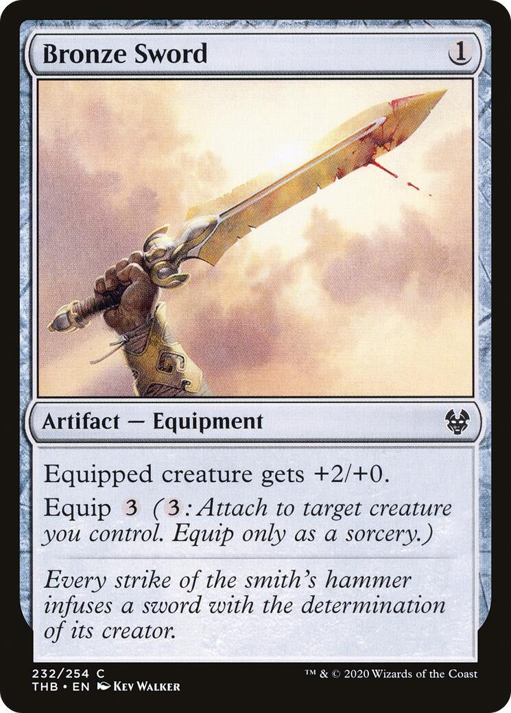 Bronze Sword (232) [THB] - MTG Single