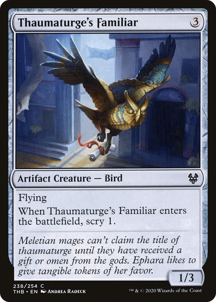 Thaumaturge’s Familiar (238) [THB] - MTG Single