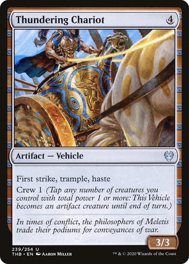 Thundering Chariot (239) [THB] - MTG Single