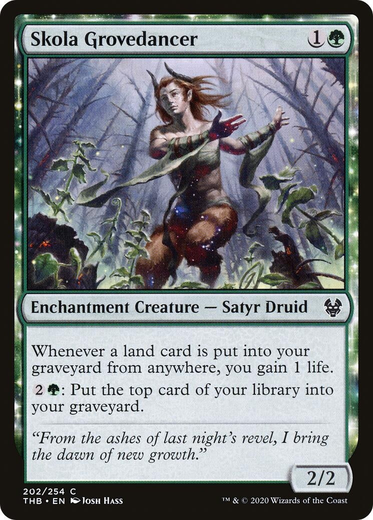 Skola Grovedancer (202) [THB] - MTG Single