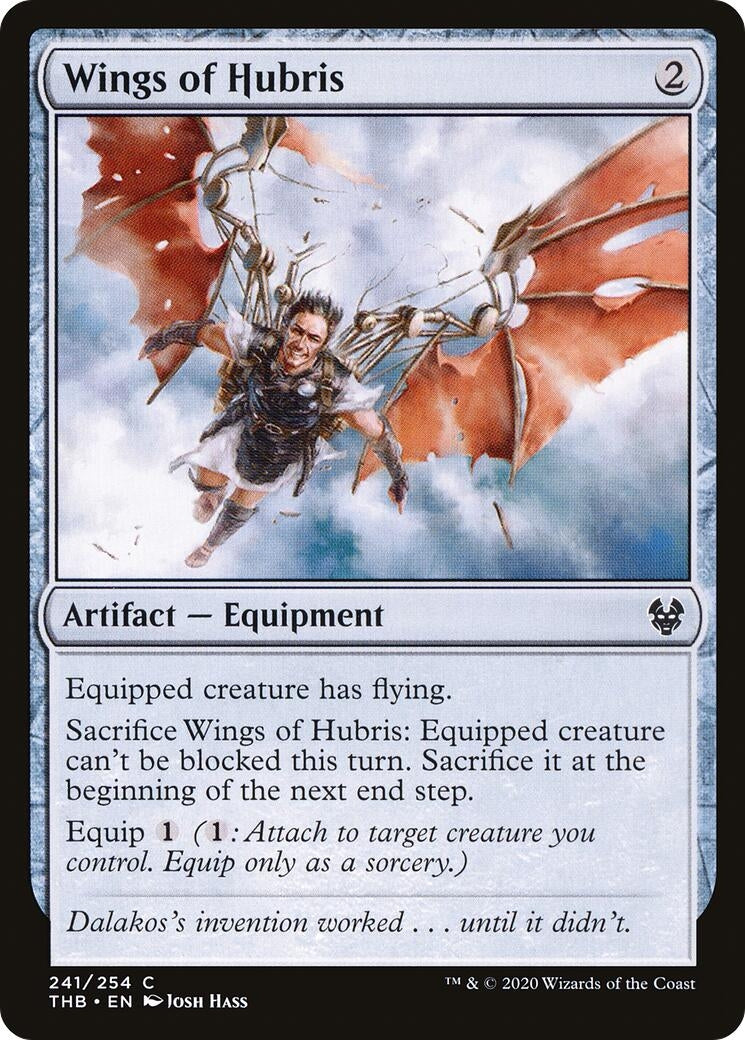 Wings of Hubris (241) [THB] - MTG Single