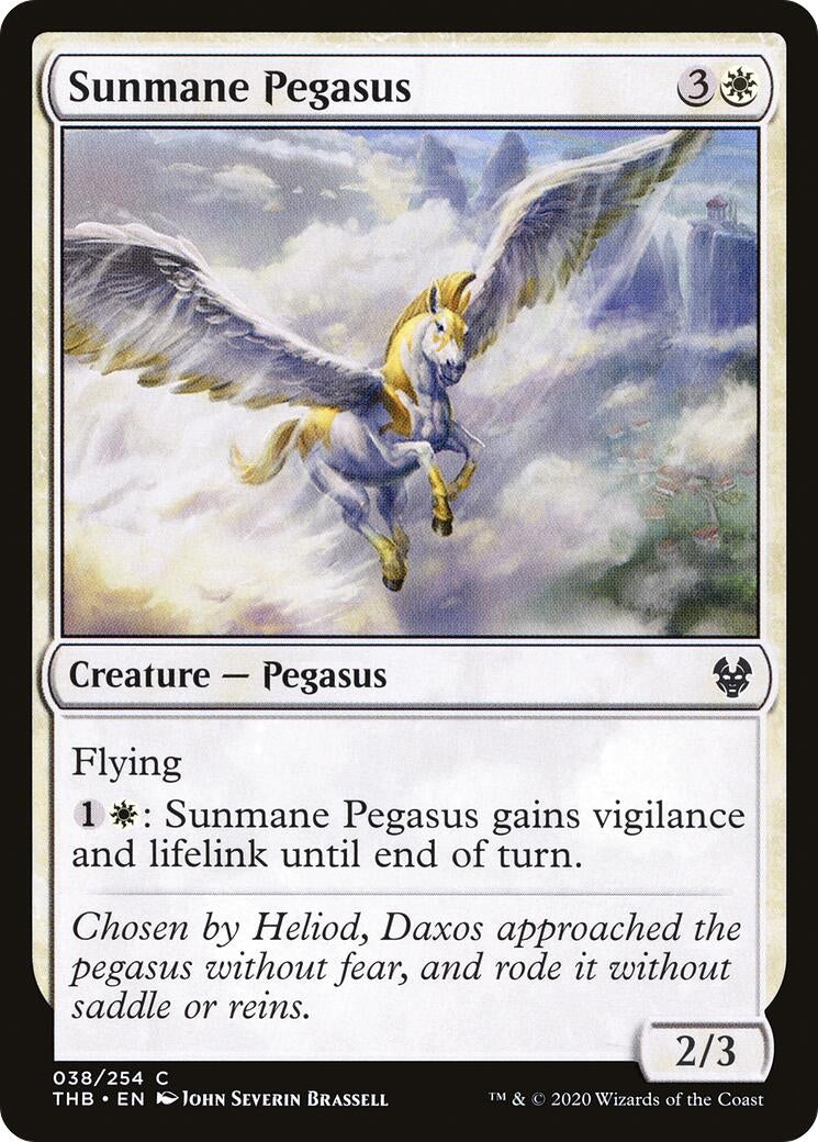 Sunmane Pegasus (38) [THB] - MTG Single