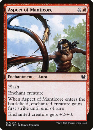 Aspect of Manticore (127) [THB] - MTG Single