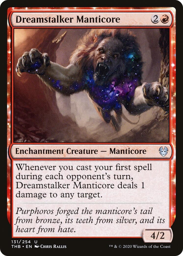 Dreamstalker Manticore (131) [THB] - MTG Single