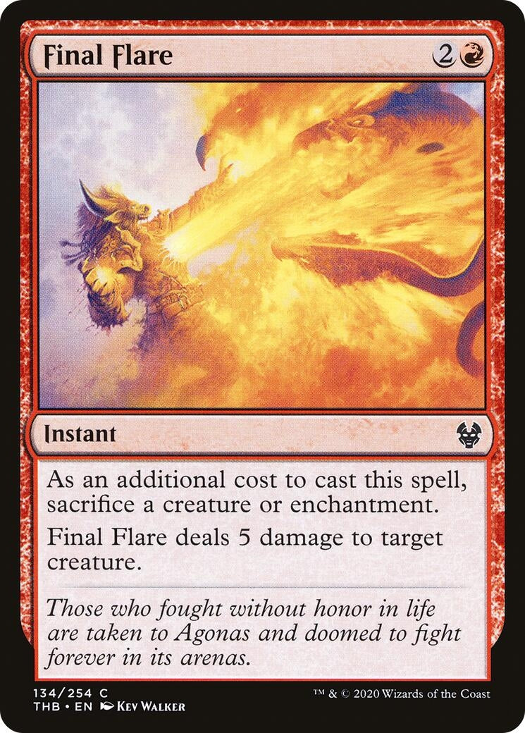 Final Flare (134) [THB] - MTG Single