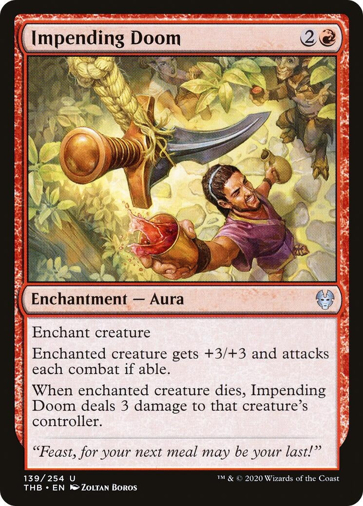 Impending Doom (139) [THB] - MTG Single