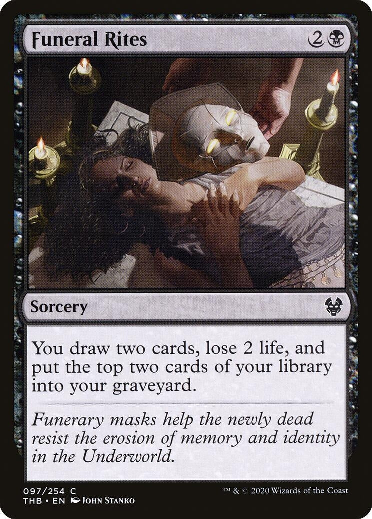 Funeral Rites (97) [THB] - MTG Single