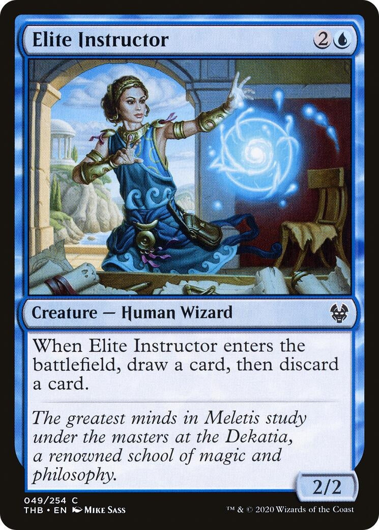 Elite Instructor (49) [THB] - MTG Single