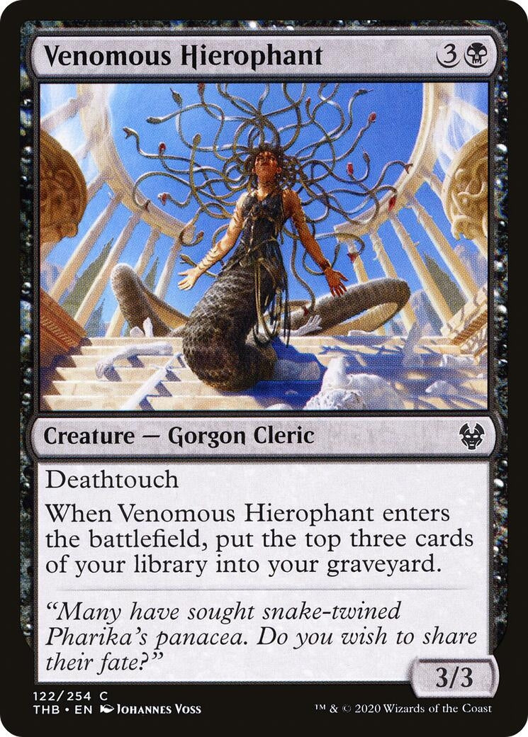 Venomous Hierophant (122) [THB] - MTG Single