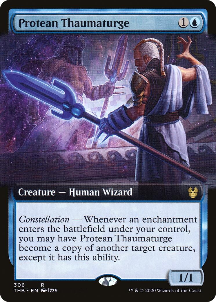 Protean Thaumaturge (Extended Art) (306) [THB] - MTG Single