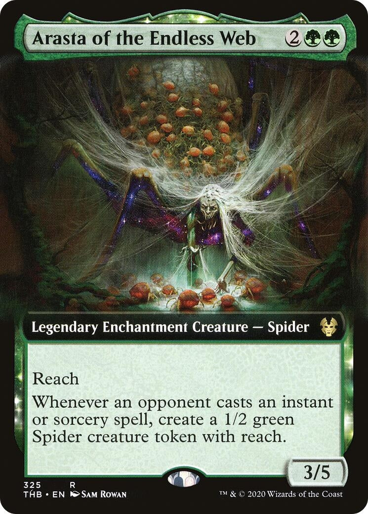 Arasta of the Endless Web (Extended Art) (325) [THB] - MTG Single