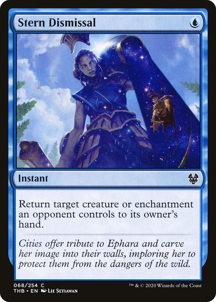 Stern Dismissal (68) [THB] - MTG Single