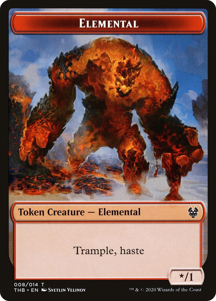 Elemental Token (0) [THB] - MTG Single