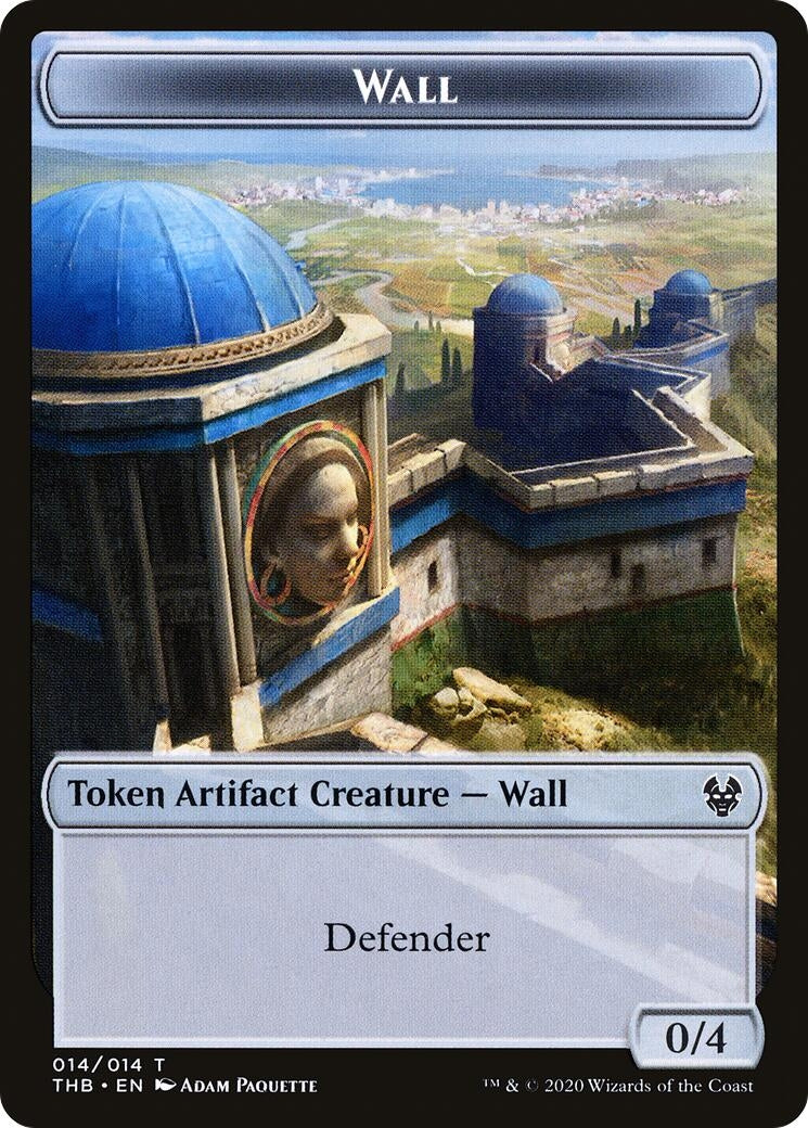 Wall Token (0) [THB] - MTG Single