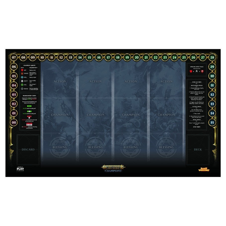 Warhammer: Age of Sigmar - Champions Playmat - Order - Playmats Sealed