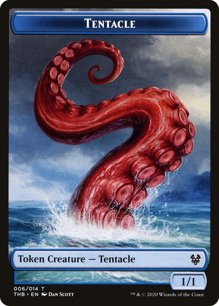 Tentacle Token (0) [THB] - MTG Single