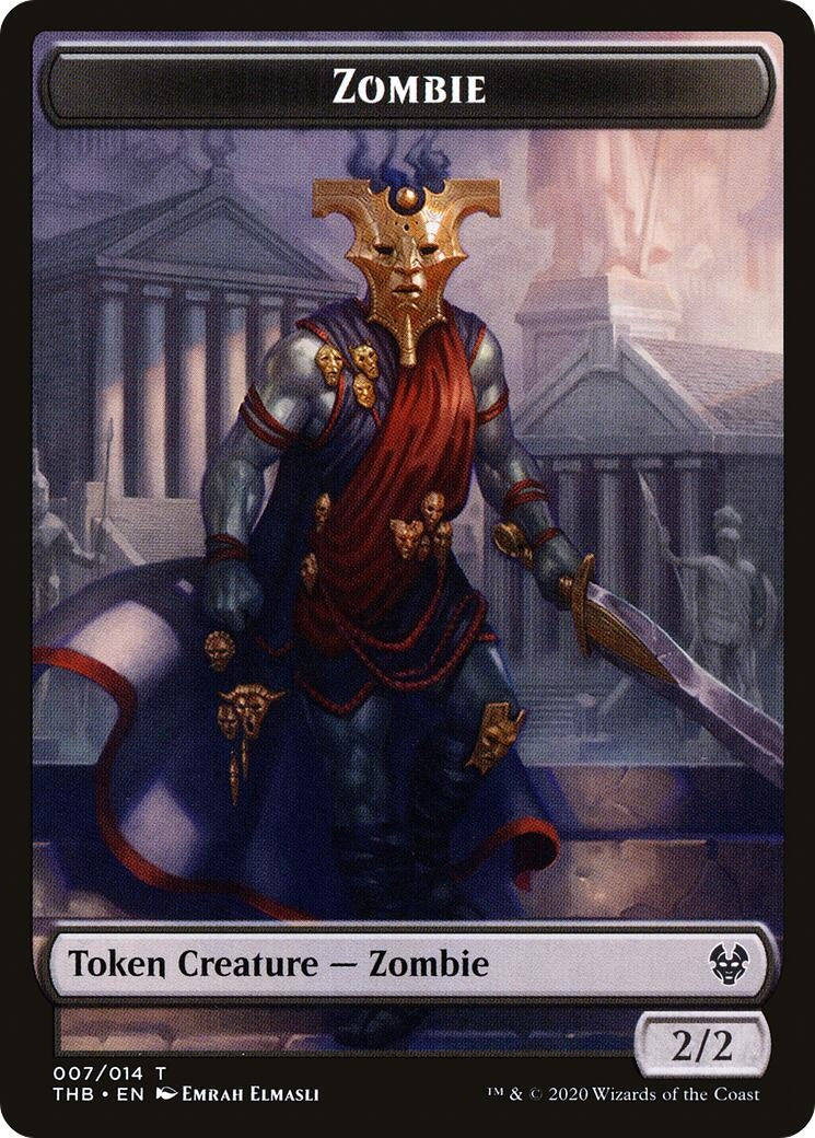 Zombie Token (0) [THB] - MTG Single