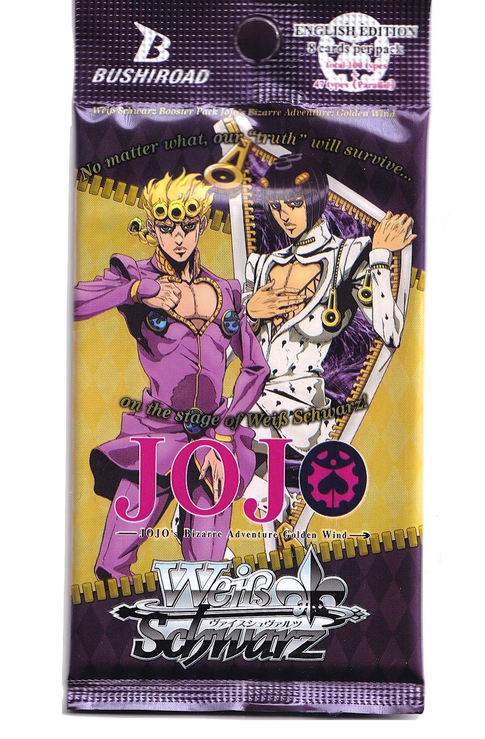 JoJo’s Bizarre Adventure: Golden Wind Booster Pack [JJ/S66] - Weiss Schwarz Sealed