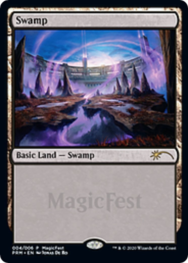 Swamp (2020) (4) [MFP] - MTG Single