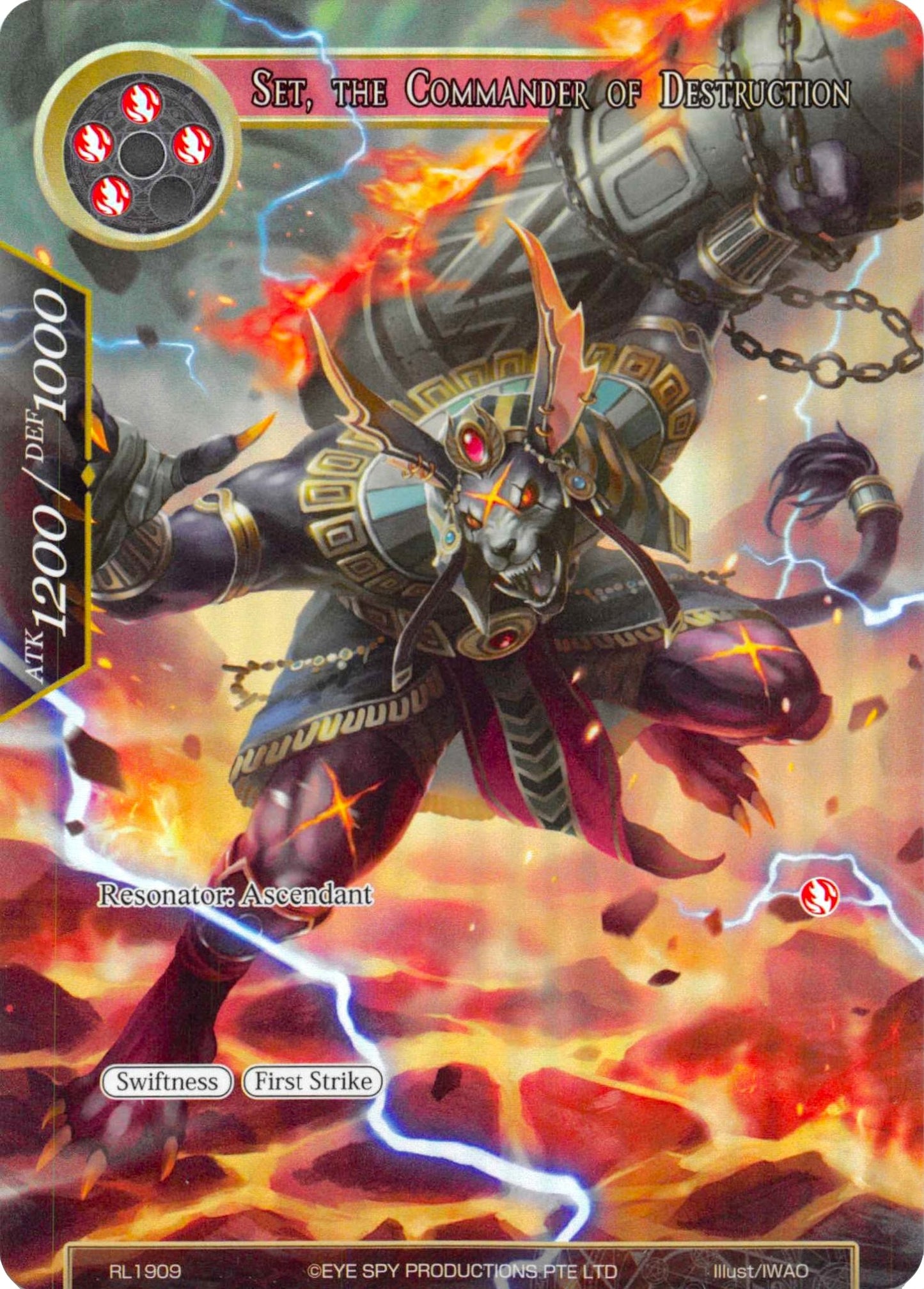 Set The Commander Of Destruction (1909) [PRO] - Force of Will Single