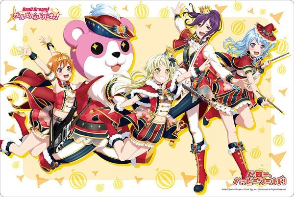 Bushiroad Rubber Mat Collection Vol.481: BanG Dream! Girls Band Party! - Hello Happy World! Smile Seeker! (481)