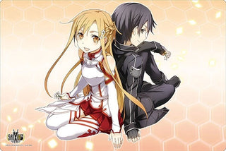Bushiroad Rubber Mat Collection Vol.494: Sword Art Online 10th Anniversary - Kirito & Asuna (494) - Playmats Sealed