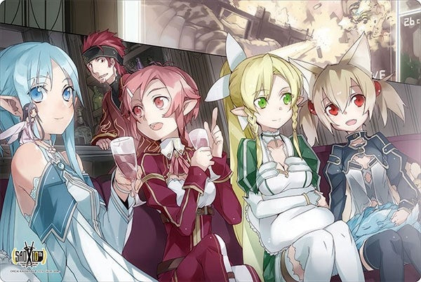 Bushiroad Rubber Mat Collection Vol.496: Sword Art Online 10th Anniversary - Phantom Bullet Group Illustration Ver.