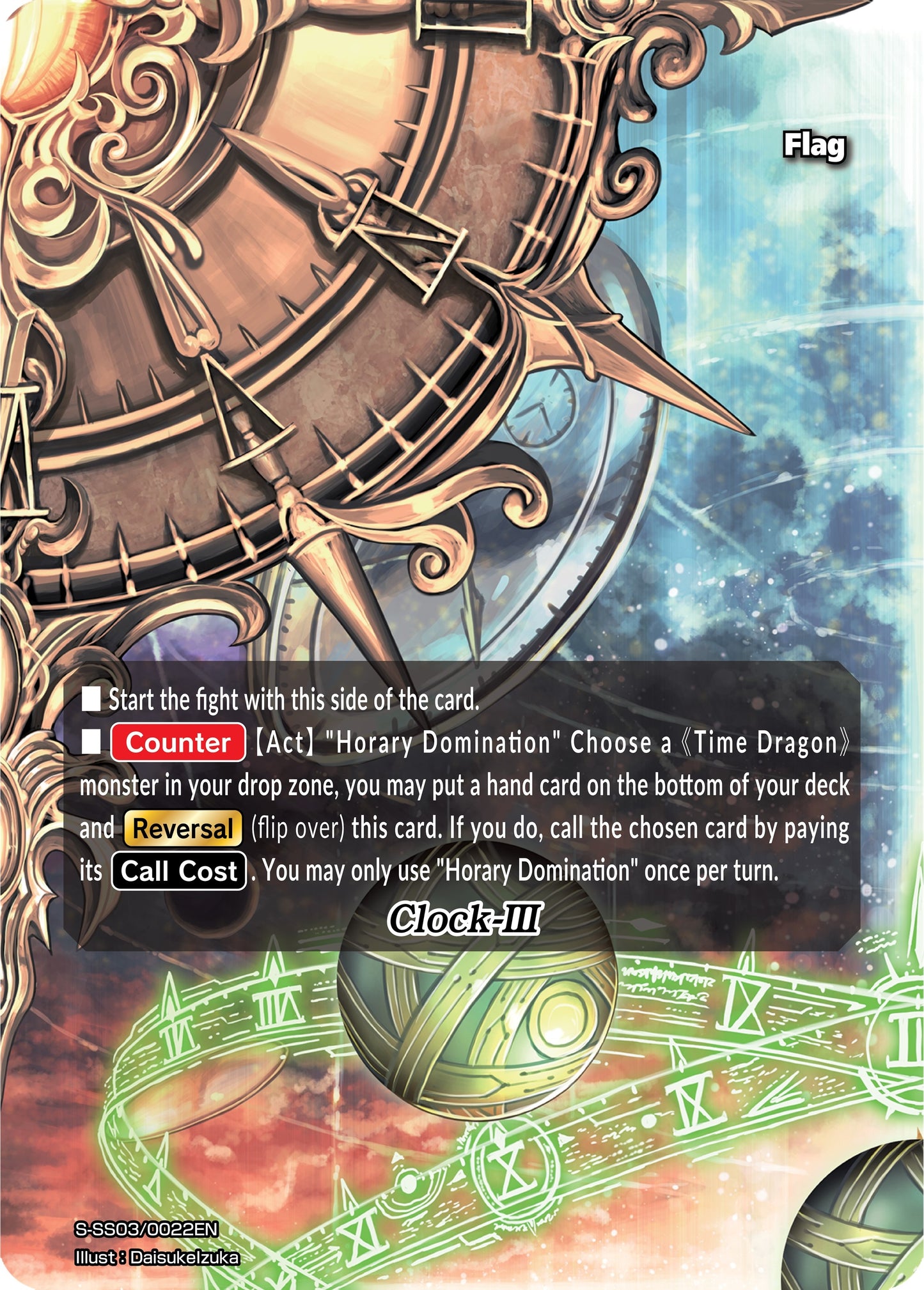 Clock-III (30022) [S-SS03] - Future Card BuddyFight Single