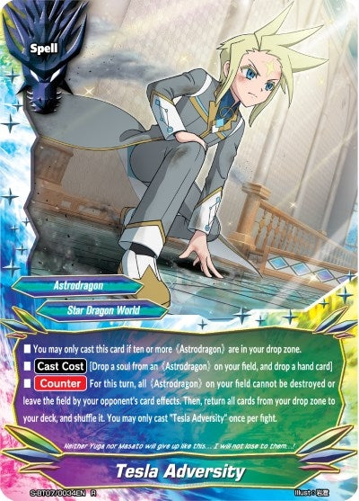 Tesla Adversity (70034) [S-BT07] - Future Card BuddyFight Single