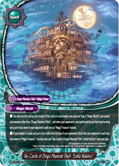 Sky Castle of Drago Phantom Thief ’Lebla Maurice’ (70039) [S-BT07] - Future Card BuddyFight Single