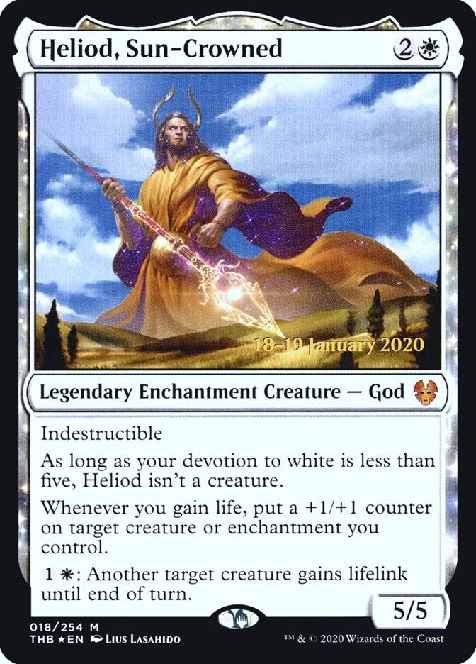 Heliod Sun-Crowned (18) [PRE] - MTG Single