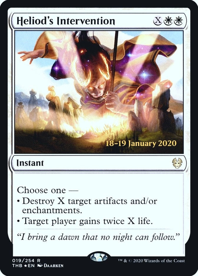 Heliod’s Intervention (19) [PRE] - MTG Single