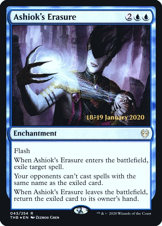 Ashiok’s Erasure (43) [PRE] - MTG Single