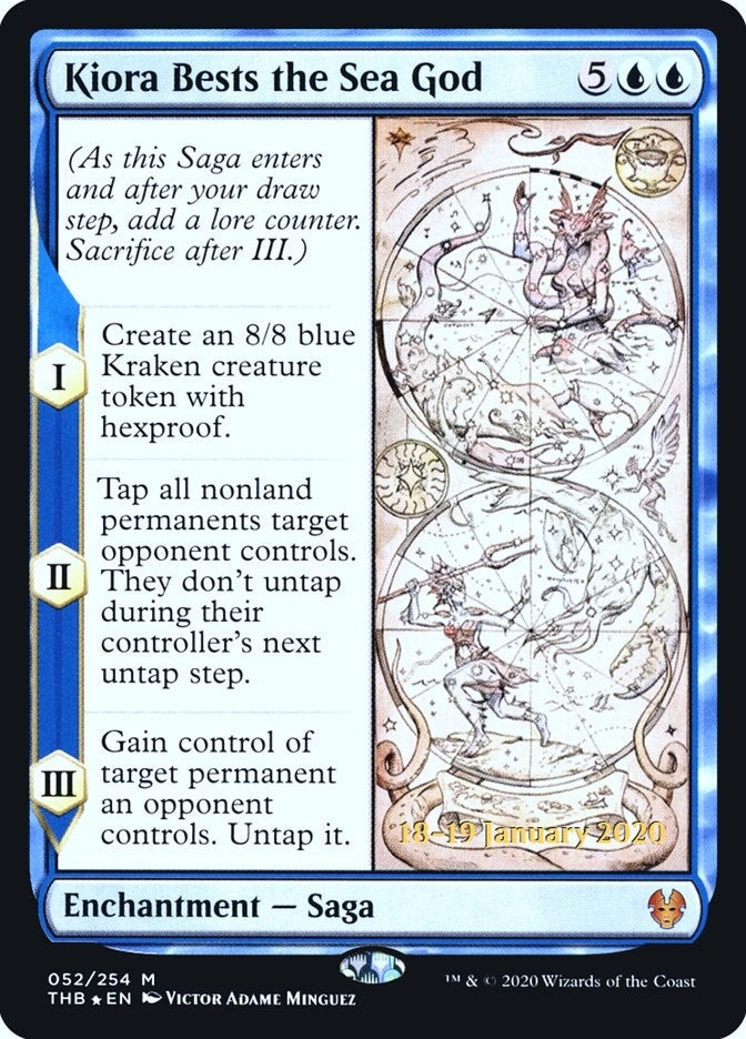 Kiora Bests the Sea God (52) [PRE] - MTG Single