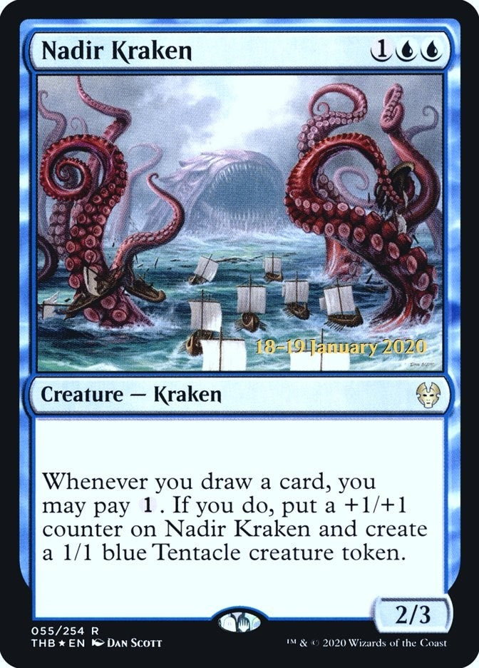Nadir Kraken (55) [PRE] - MTG Single