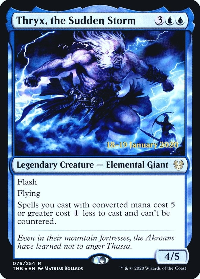 Thryx the Sudden Storm (76) [PRE] - MTG Single