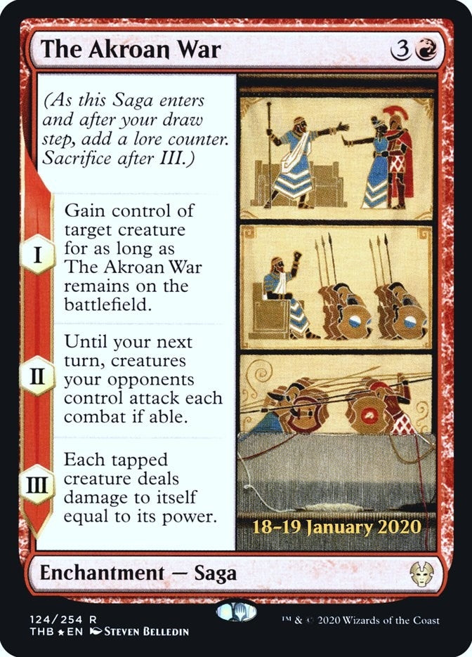 The Akroan War (124) [PRE] - MTG Single
