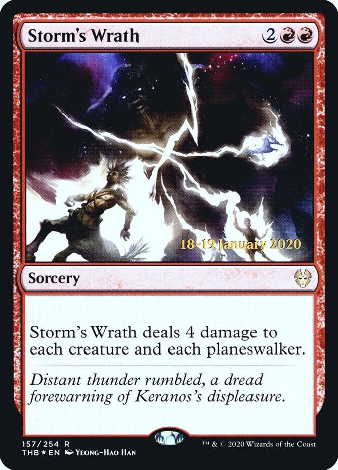 Storm’s Wrath (157) [PRE] - MTG Single