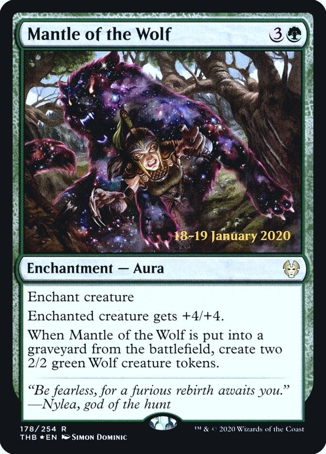 Mantle of the Wolf (178) [PRE] - MTG Single