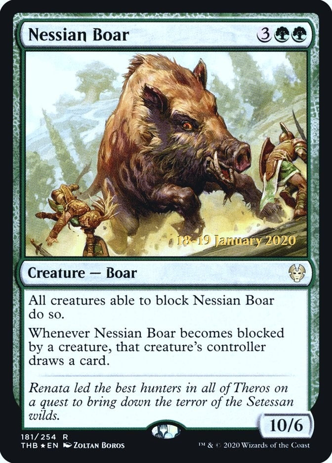 Nessian Boar (181) [PRE] - MTG Single