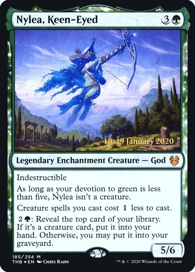 Nylea Keen-Eyed (185) [PRE] - MTG Single
