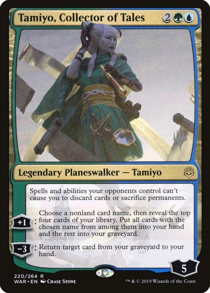 Tamiyo Collector of Tales (220) [PPTHB] - MTG Single