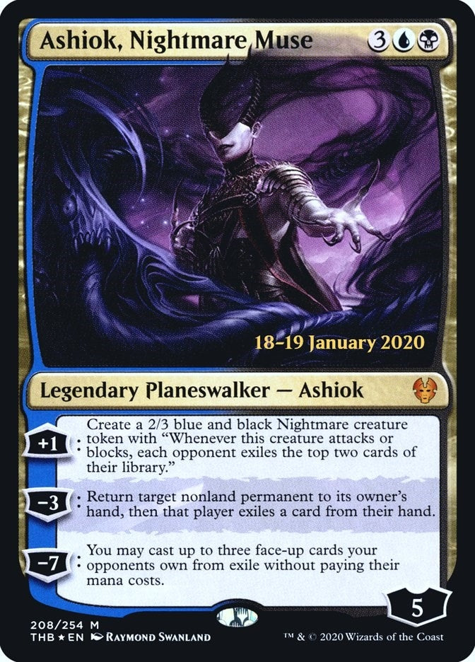 Ashiok Nightmare Muse (208) [PRE] - MTG Single