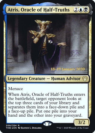 Atris Oracle of Half-Truths (209) [PRE] - MTG Single