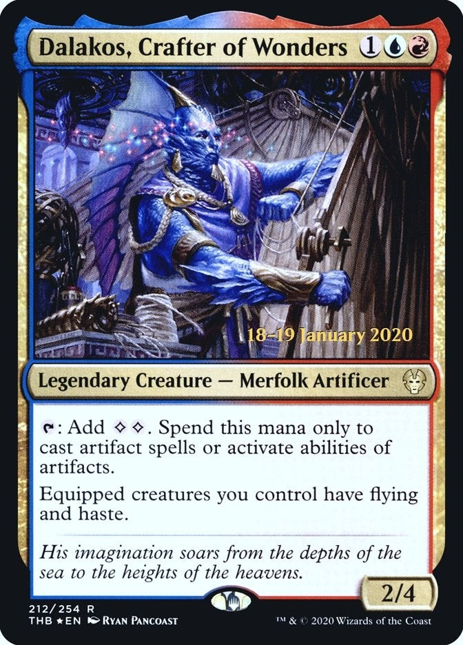 Dalakos Crafter of Wonders (212) [PRE] - MTG Single