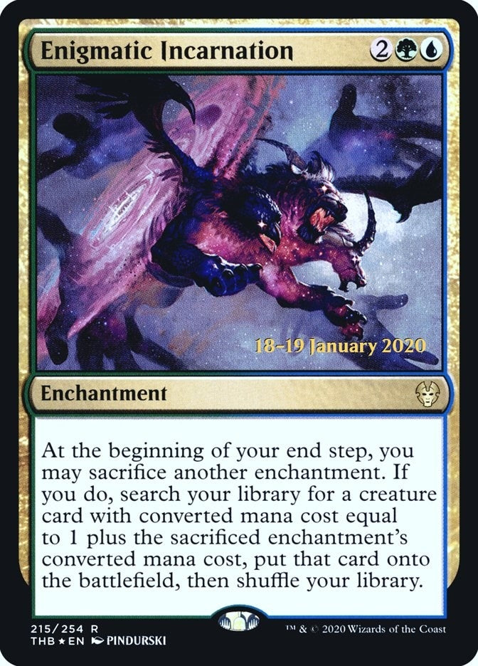 Enigmatic Incarnation (215) [PRE] - MTG Single
