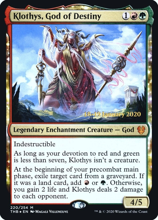 Klothys God of Destiny (220) [PRE] - MTG Single