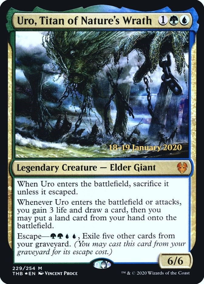 Uro Titan of Nature’s Wrath (229) [PRE] - MTG Single