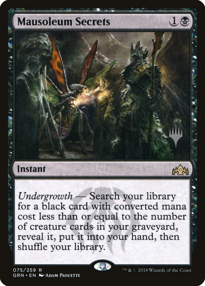 Mausoleum Secrets (75) [PPTHB] - MTG Single
