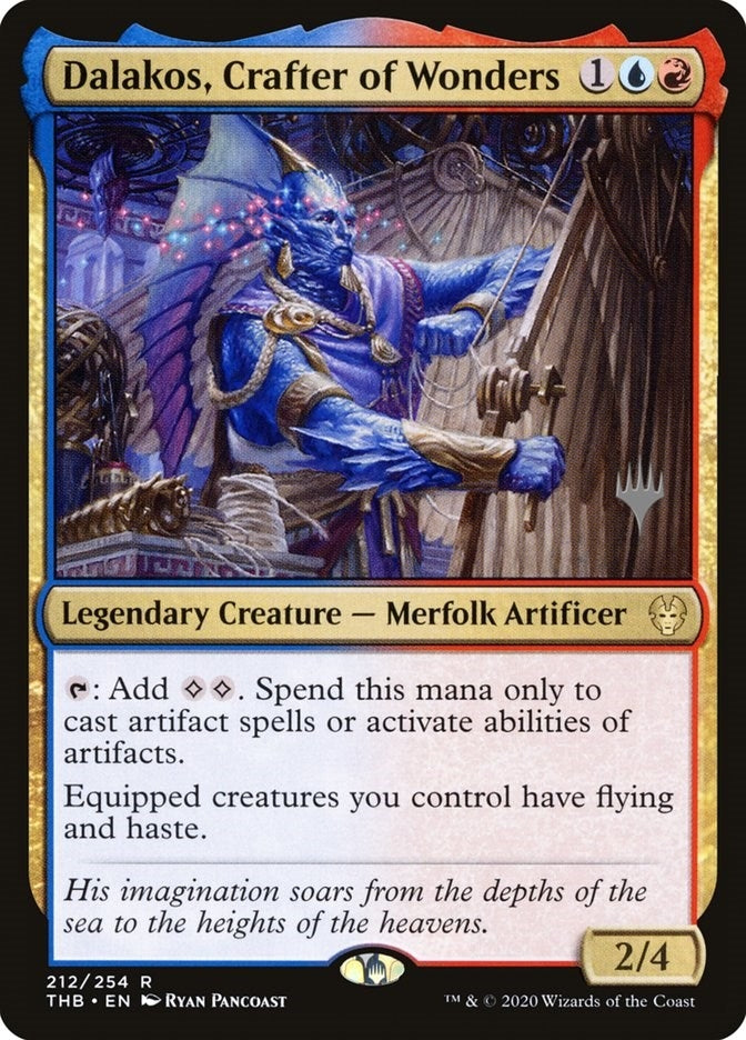 Dalakos Crafter of Wonders (212) [PPTHB] - MTG Single
